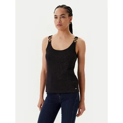 Morgan Top 251-DIDONI Črna Slim Fit