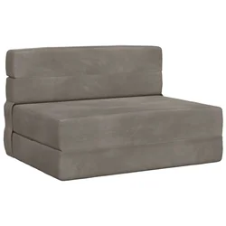 Sofa na razvlačenje Svjetlosiva 70 x 72 x 60 cm Tkanina