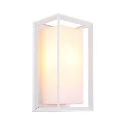 Globo 31982W - Spoljašnja zidna svetiljka LOGANA 1xE27/60W/230V IP44 bela