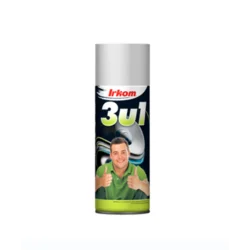 3u1 Boja za metal u spreju 400ml crna ral 9005 Irkom