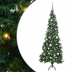 Korner Umjetno Božićno Drvo Zelena 180 cm PVC i metal