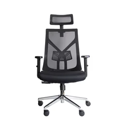 UGD Ergonomska kancelarijska stolica Aura, Crna