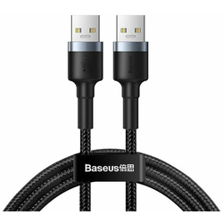 Baseus cafule Cable USB3.0 Male T USB3.0 Male 2A 1m Black + gray