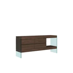 Livin Hill Komoda, SH04, 184x80x45 cm, rjava