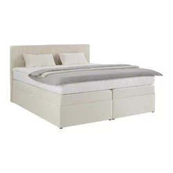 Boxspring Krevet Rossa 160/200 cm , bež