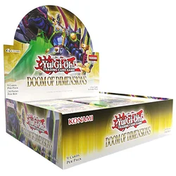 Konami YU-GI-OH! TCG: DOOM OF DIMENSIONS - BOOSTER DISPLAY (24 paketov)
