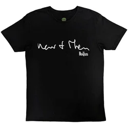 The Beatles Now & Then (Back Print) Black L Majica