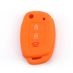 888 CAR ACCESSORIES Silikonska navlaka za ključeve crna Hyundai