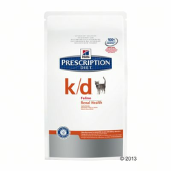 HILLS PRESCRIPTION DIET PD Cat k/d Kidney Care s piletinom 1,5 kg