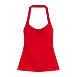 Bershka Top  rdeča