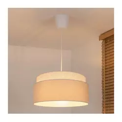 Brilagi - Luster na sajli PADOVA 1xE27/60W/230V, prečnik 40 cm, krem