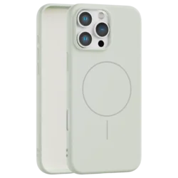 Velvet Touch MagSafe maska za iPhone 14 Pro Max - Siva