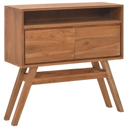 Konzolni stol 80 x 30 x 80 cm od masivne tikovine