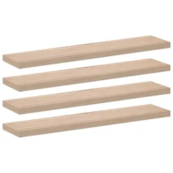 Plutajuće police 4 kom 110x23,5x4 cm od konstruiranog drva