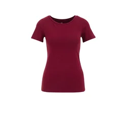 WE Fashion Majica češnjevo rdeča