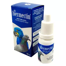 SH zdravilo za ptice za parazite Ivermectin Spot On, 10ml