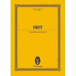 ORFF:CARMINA BURANA STUDY SCORE