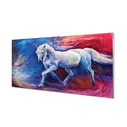 tulup.si Steklena slika Konj 100x50 cm 4 obešalnika
