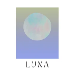 Plakat 21x30 cm Luna Minimalist A4