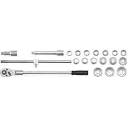 YATO YT-1335 Set nasadnih kapica 3/4, 19-50mm, 20 komada