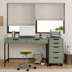 Hanah Home Radni sto 1600-77, 160x73.8x60 cm, Maslina