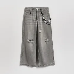 Reserved - GIRLS` JEANS TROUSERS & CHAIN