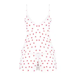 Trendyol Milla Ženski set pidžame Thmss24Pt00106, Beli