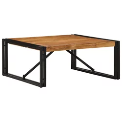 Stolić za kavu 80x80x35 cm od masivnog bagremovog drva