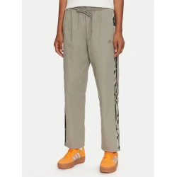 Adidas Ženski donji deo trenerke Essentials camo-print 3s twill, Maslinaste