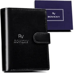 shumee Moška usnjena denarnica opremljena s sistemom RFID - Rovicky