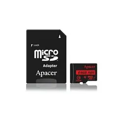 APACER UHS-I U1 MicroSDXC 64GB AP64GMCSX10U5-R