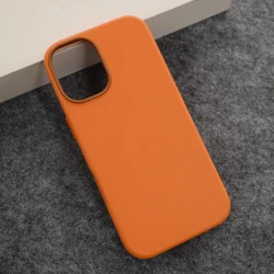 Maska Beautiful Shine Leather za iPhone 17 narandzasta