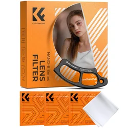 K&F 100MM Handheld Spiral Filter Optical Glass Prism Special Effect Camera Lens Filter Nano-Basic Series