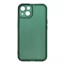 Maska Clear color za iPhone 14 Plus zelena.