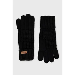 Rokavice Barbour Saltburn ženske, črna barva