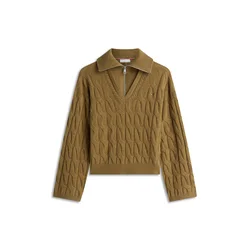 TOMMY HILFIGER Pulover oliva