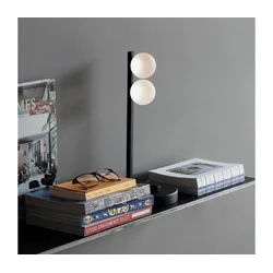 Ideal Lux - LED stona lampa PING PONG 2xLED/3W/230V CRI 90 crna