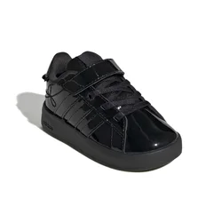 Adidas cipele za djevojčice Grand Court 3.0 Girls El I, KI8120, Crne