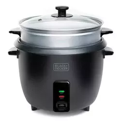 BLACK & DECKER Lonac za pirinač BXRC1800E crni