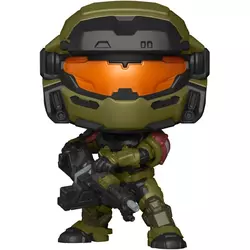 Bobble Figure Halo Infinite POP! - Spartan Grenadier With HMG - Special Edition