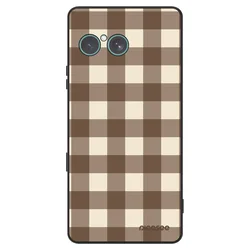ULTIMATE CASE za Sony Xperia 10 VII - Brown grid