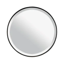 Eglo 425042 - Zidno ogledalo BANI prečnika 31 cm crno