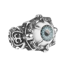 Prstan Dragon Eye - GREY- SS8-036R Grey