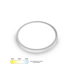 BBLINK Plafonjera, LED, LV 24W, 2800K/4000K/6000K, Bela