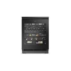 Miele vinska vitrina KWTUS7074 F Obsidian črna