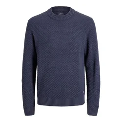 JACK & JONES Pulover JJBlake progasto modra