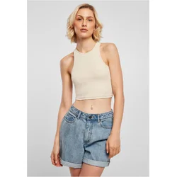 Womens Soft Grass Cropped Rib Top