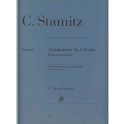 STAMITZ C.:VIOLA CONCERTO NO.1 D-DUR