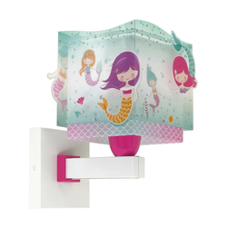 Dalber 63449 - Dečije zidno svetlo MERMAIDS 1xE27/60W/230V