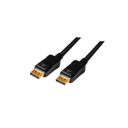 LogiLink CV0113 DisplayPort cable 15 m Black